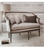 Maison Two Seater Weathered With Linen